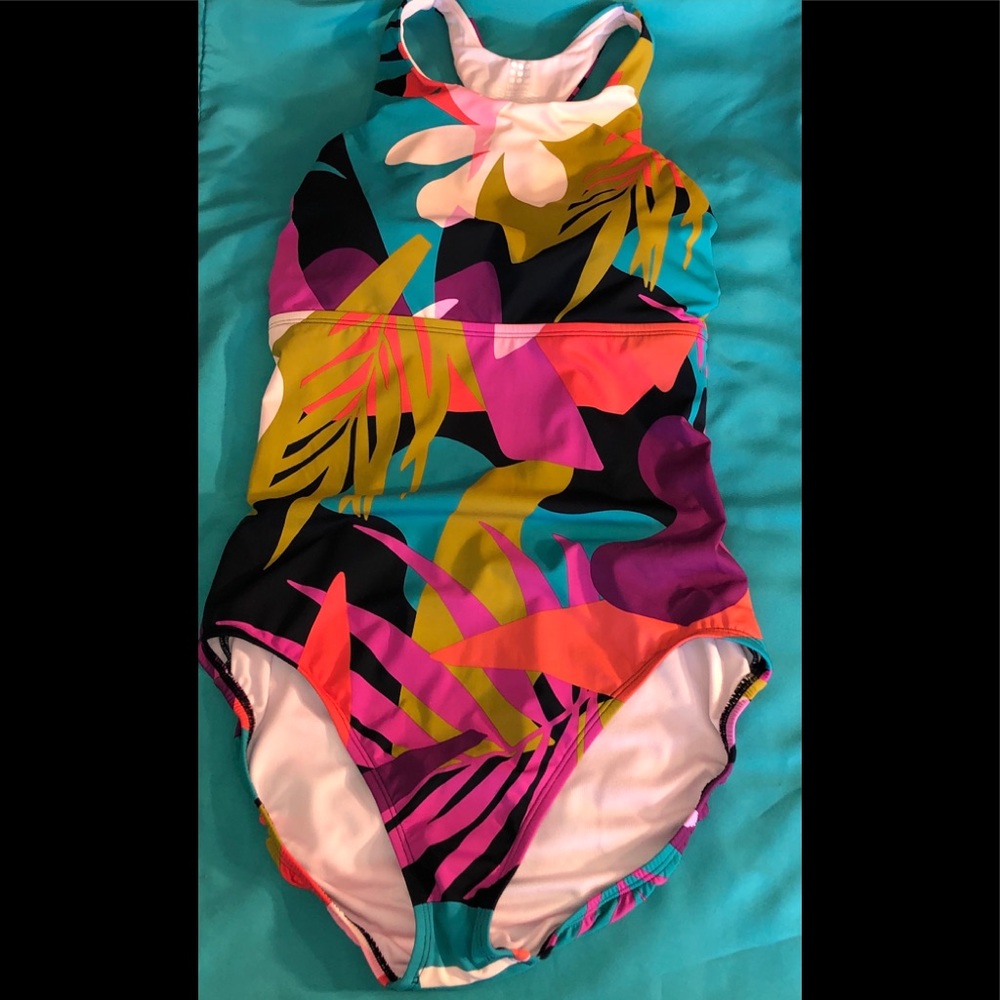 Selkie High Neck One Piece Swimsuit - Brand New